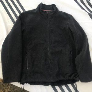 L.L BEAN BLACK COAT MEN'S JACKET SIZE LARGE L